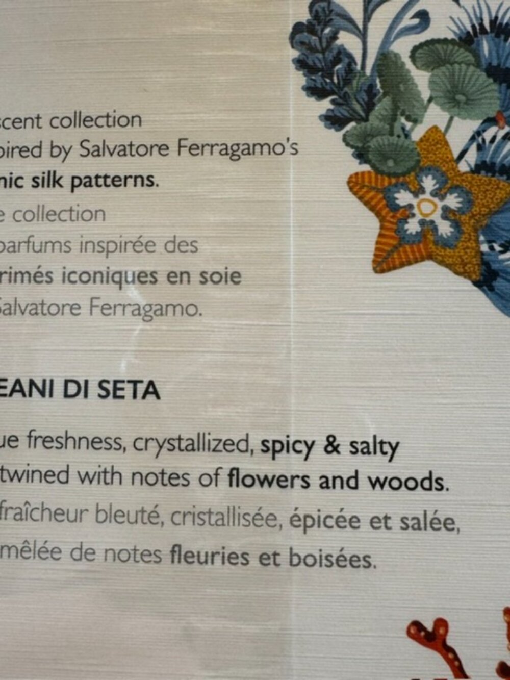 Salvatore Ferragamo Oceani Di Seta EDP Spray Unisex 3.4oz New In Box $125 - Picture 8 of 10